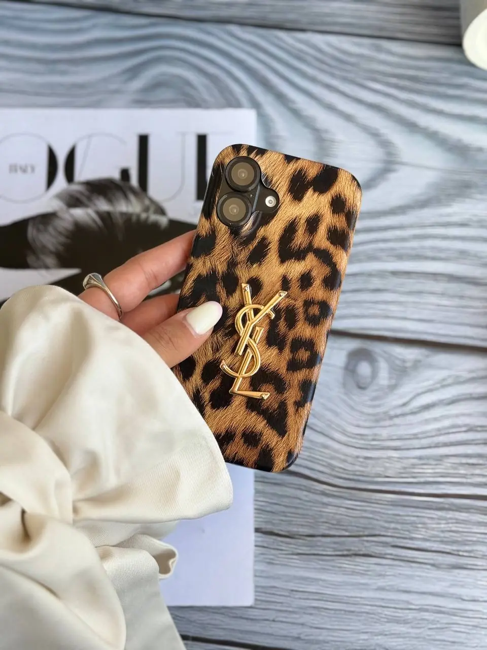 قاب YSL پلنگی (کدC2012) - تصویر 5