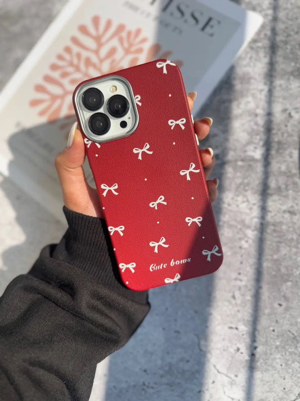قاب Red Papillon پاپیون قرمز آیفون (کدC1937) - تصویر 3