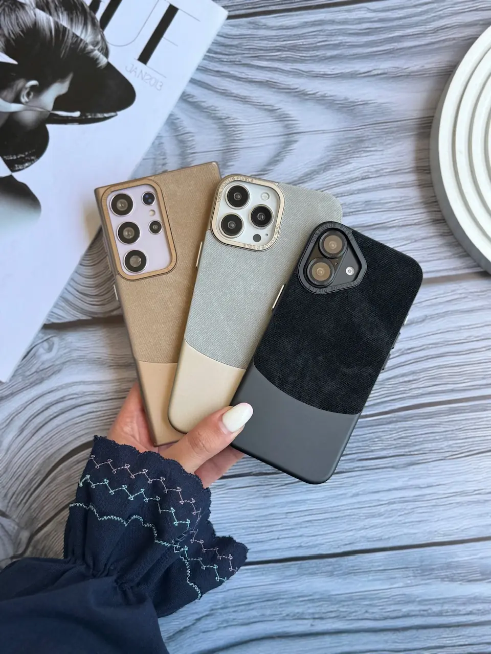 قاب Flannel Metal Case جیر متال (کدC1674)