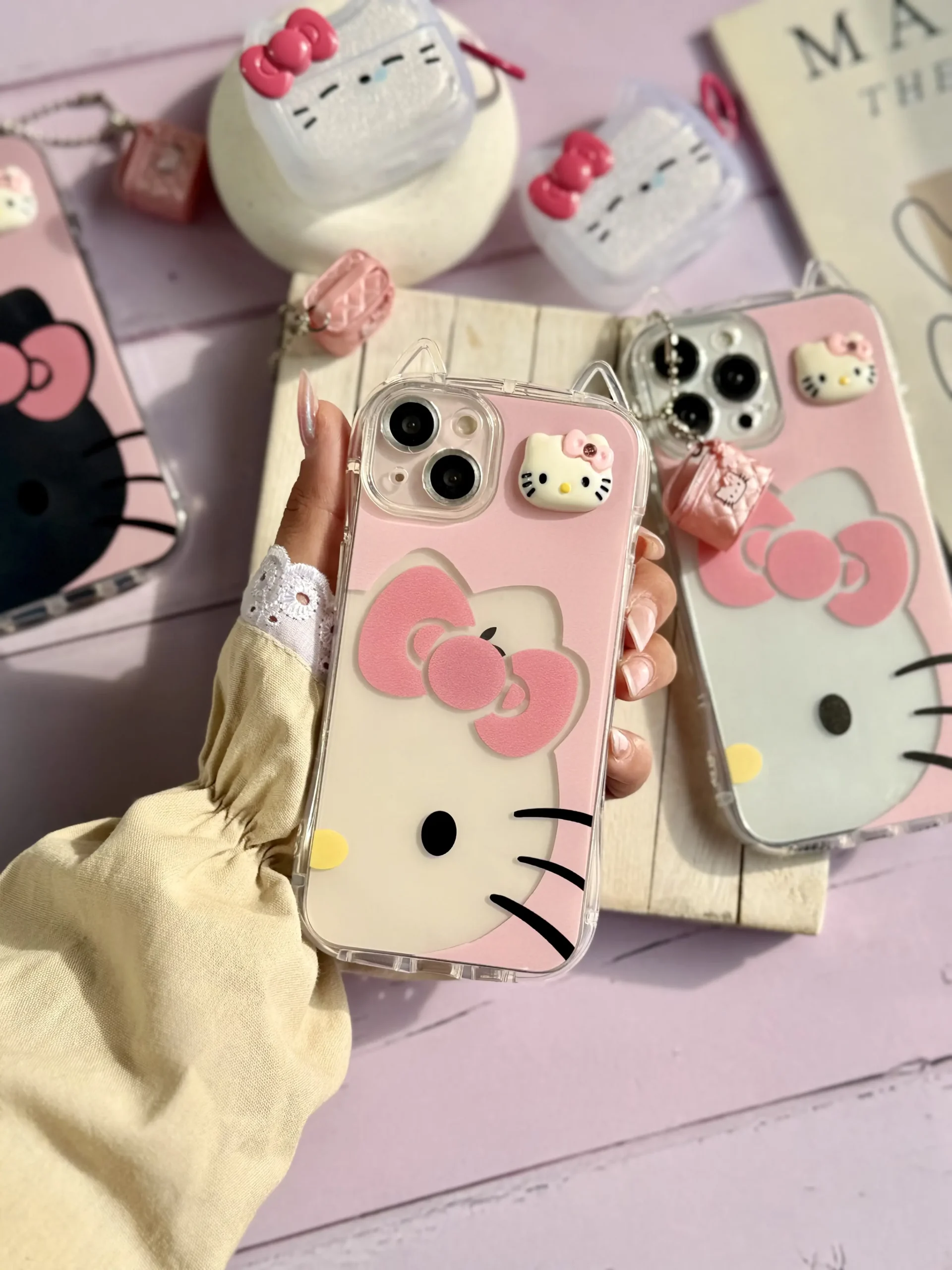 قاب هلوکیتی گوش دار (بدون آویز) (کدC2158) - تصویر 3